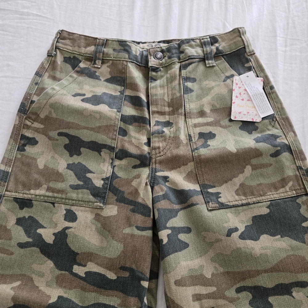 🌸Free People Remy Cargo Pants SZ 28 NWT - Picture 5 of 11